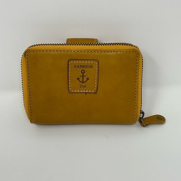Harbor 2nd Isidora Flap Wallet Mustard Yellow - Picture 9 of 11
